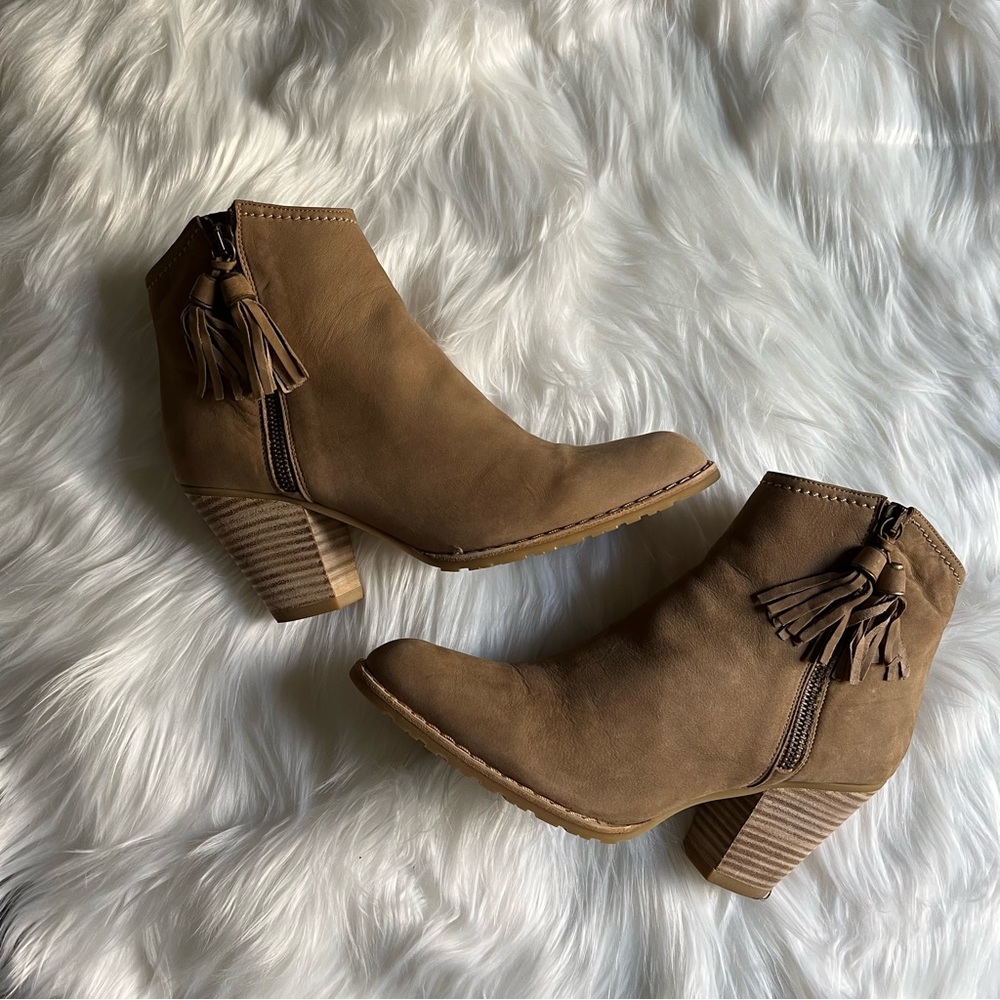 Stuart Weitzman Prancing Tassel Ankle Bootie